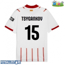 Girona Viktor Tsyhankov #15 Hjemmedrakt 2025-26 Kortermet